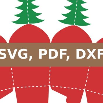 Intra απο ξύλο plywood 3mm-4mm πάχος Χριστουγεννιάτικο κουτί δώρου Δίασταση 15x15 cm INTRAFABR-33666822 - Image 3