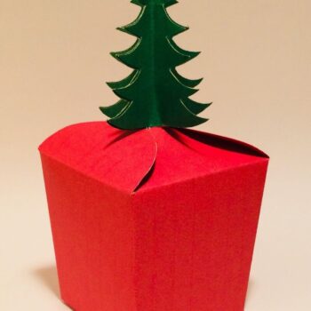 Intra απο ξύλο plywood 3mm-4mm πάχος Χριστουγεννιάτικο κουτί δώρου Δίασταση 15x15 cm INTRAFABR-33666822 - Image 7