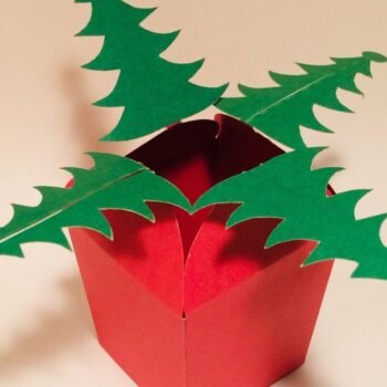 Intra απο ξύλο plywood 3mm-4mm πάχος Χριστουγεννιάτικο κουτί δώρου Δίασταση 15x15 cm INTRAFABR-33666822 - Image 8