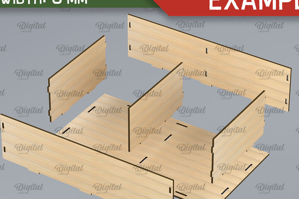 Intra απο ξύλο plywood 3mm-4mm πάχος Χριστουγεννιάτικο κουτί δώρου . Xmas Δίασταση 15x15 cm INTRAFABR-106601441 - Image 2