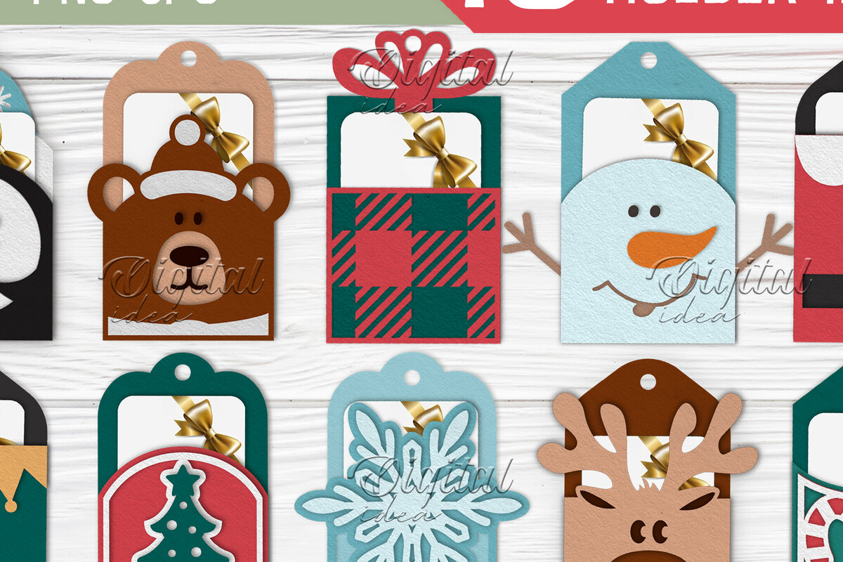 Intra απο ξύλο plywood 3mm-4mm πάχος ετικετών για χριστουγεννιάτικες κάρτες δώρου Δίασταση 15x15 cm INTRAFABR-82844007