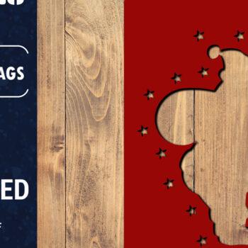 Intra απο ξύλο plywood 3mm-4mm πάχος Χριστουγεννιάτικη ετικέτα δώρου 3D Δίασταση 15x15 cm INTRAFABR-85584017 - Image 1