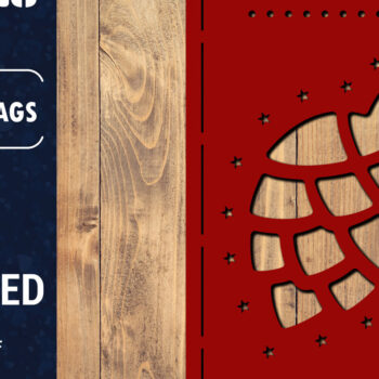 Intra απο ξύλο plywood 3mm-4mm πάχος Χριστουγεννιάτικη ετικέτα δώρου 3D Δίασταση 15x15 cm INTRAFABR-85651899 - Image 1