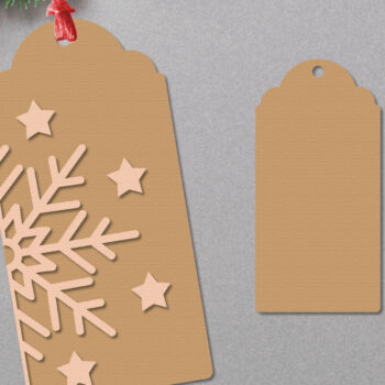 Intra απο ξύλο plywood 3mm-4mm πάχος Χριστουγεννιάτικο δώρο ετικέτας κοπής με λέιζερ Δίασταση 30x20 cm INTRAFABR-109899969 - Image 9