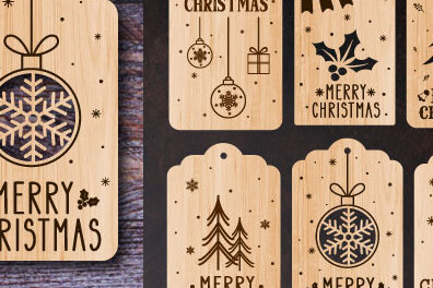 Intra απο ξύλο plywood 3mm-4mm πάχος Δώρο Χριστουγεννιάτικου δώρου με Δίασταση 15x15 cm INTRAFABR-74442673