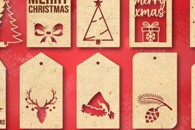 Intra απο ξύλο plywood 3mm-4mm πάχος Δώρο Χριστουγεννιάτικου δώρου με Δίασταση 15x15 cm INTRAFABR-34137172