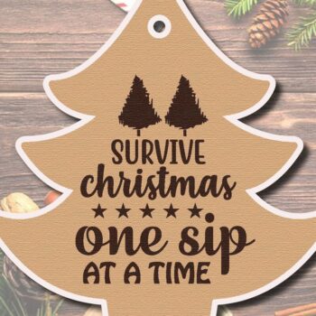 Intra απο ξύλο plywood 3mm-4mm πάχος Χριστουγεννιάτικο δώρο ετικέτας Δίασταση 5x10 cm INTRAFABR-41479346 - Image 3