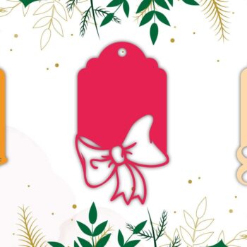 Intra απο ξύλο plywood 3mm-4mm πάχος Χριστουγεννιάτικο δώρο ετικέτας Δίασταση 15x15 cm INTRAFABR-43116143 - Image 3