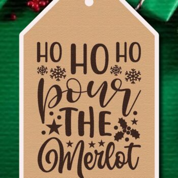 Intra απο ξύλο plywood 3mm-4mm πάχος Χριστουγεννιάτικο δώρο ετικέτας Δίασταση 5x10 cm INTRAFABR-41478041 - Image 1