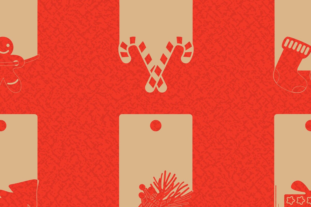 Intra απο ξύλο plywood 3mm-4mm πάχος με ετικέτα δώρου Χριστουγέννων Δίασταση 15x15 cm INTRAFABR-43239334