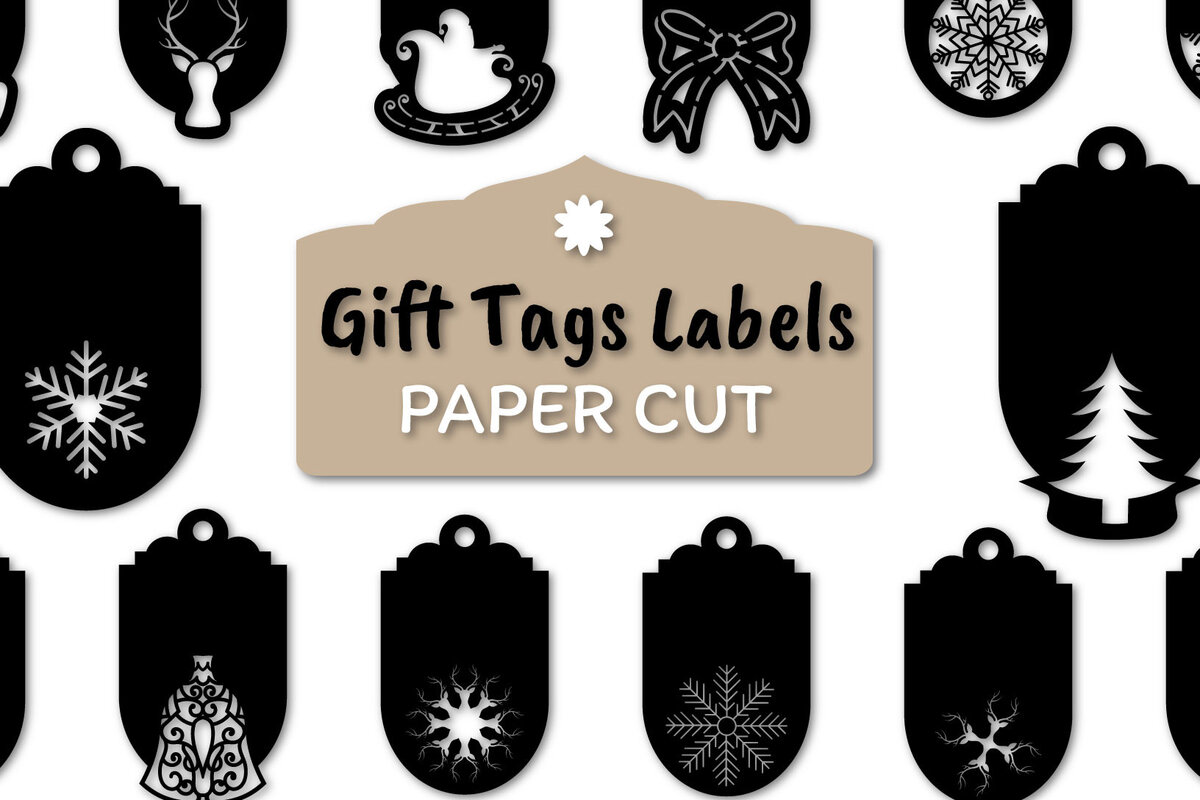 Intra απο ξύλο plywood 3mm-4mm πάχος Ετικέτες δώρων Χριστουγέννων Δίασταση 15x15 cm INTRAFABR-20948694