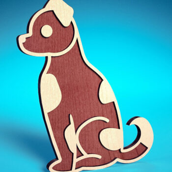 Intra απο ξύλο plywood 3mm-4mm πάχος Χριστουγεννιάτικο Gingerbread Cut  Δίασταση 15x15 cm INTRAFABR-75818554 - Image 1