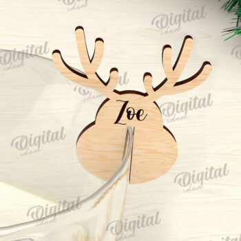 Intra απο ξύλο plywood 3mm-4mm πάχος Χριστουγεννιάτικο γυάλινο ντεκόρ Δέσμη κοπής με λέιζερ Δίασταση 15x15 cm INTRAFABR-109278561 - Image 10