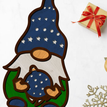 Intra απο ξύλο plywood 3mm-4mm πάχος Χριστουγεννιάτικο διακοσμητικό στοιχειό Δίασταση 4x4 cm INTRAFABR-87045908 - Image 1