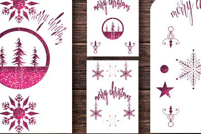 Intra απο ξύλο plywood 3mm-4mm πάχος 764 με ευχετήρια κάρτα Χριστουγέννων Δίασταση 15x15 cm INTRAFABR-47699006