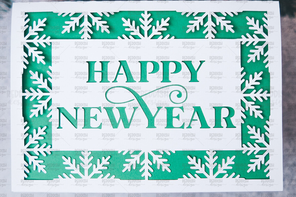 Intra απο ξύλο plywood 3mm-4mm πάχος Πρότυπο ευχετήριας κάρτας Χριστουγέννων Δίασταση 15x15 cm INTRAFABR-107961596