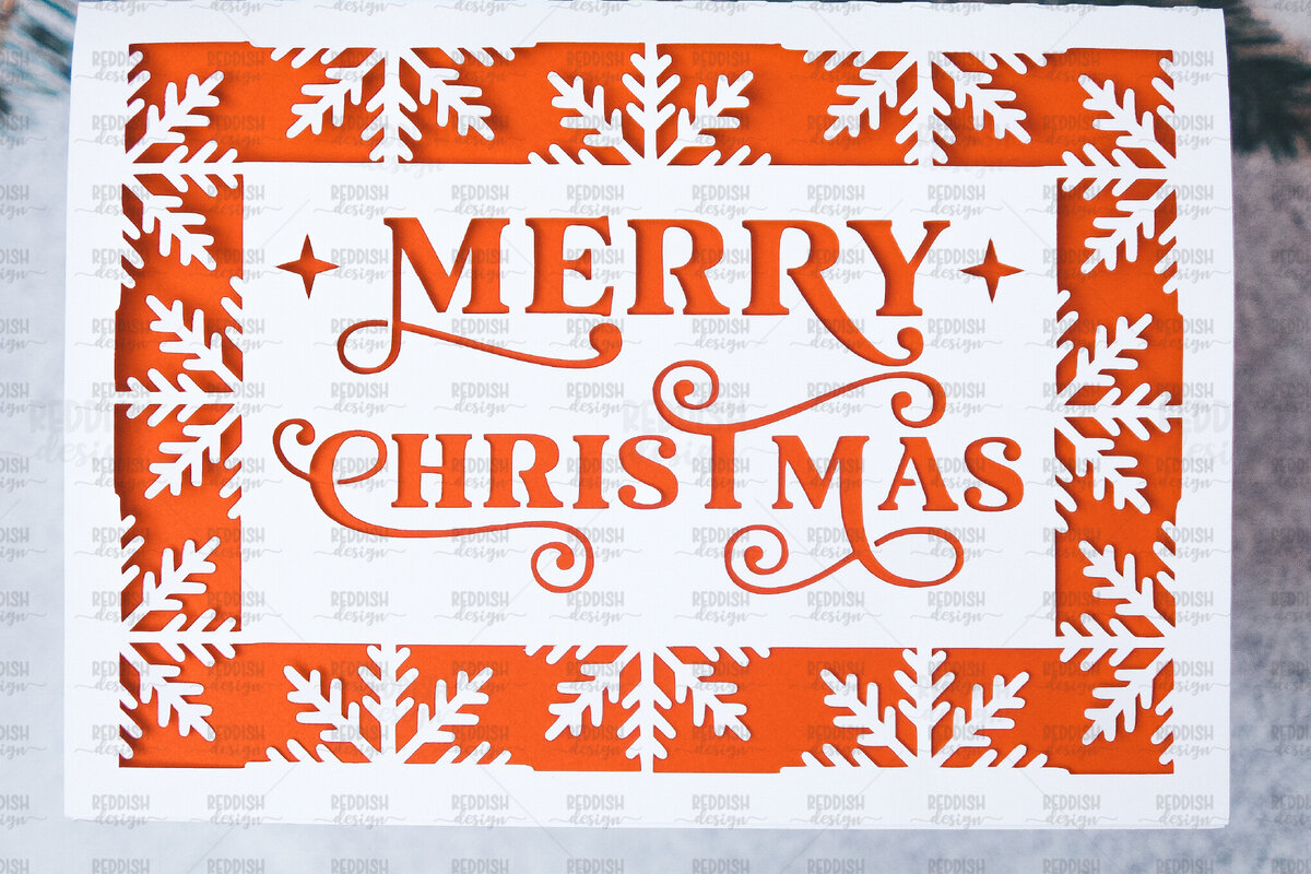 Intra απο ξύλο plywood 3mm-4mm πάχος Πρότυπο ευχετήριας κάρτας Χριστουγέννων Δίασταση 15x15 cm INTRAFABR-107961619