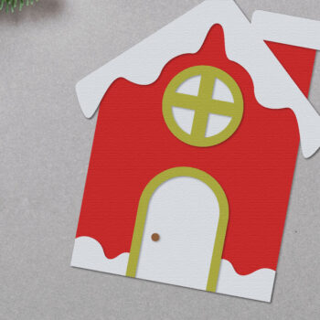 Intra απο ξύλο plywood 3mm-4mm πάχος Χριστουγεννιάτικο στολίδι για το σπίτι με λέιζερ Δίασταση 8x8 cm INTRAFABR-106898064 - Image 2