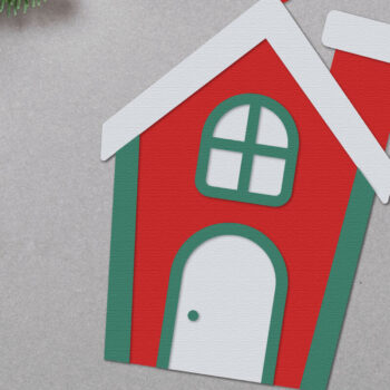 Intra απο ξύλο plywood 3mm-4mm πάχος Χριστουγεννιάτικο στολίδι για το σπίτι με λέιζερ Δίασταση 8x8 cm INTRAFABR-106898064 - Image 3