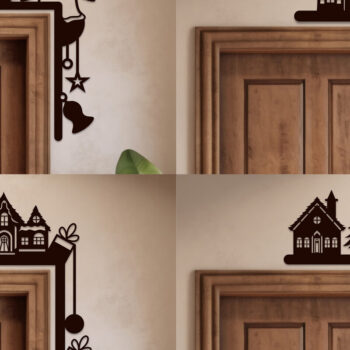 Intra απο ξύλο plywood 3mm-4mm πάχος Χριστουγεννιάτικη τεράστια δέσμη Cut  Δίασταση 8x8 cm INTRAFABR-105914465 - Image 4