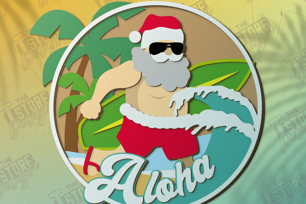 Intra απο ξύλο plywood 3mm-4mm πάχος Χριστούγεννα τον Ιούλιο κοπής με λέιζερ | CNC Δίασταση 15x15 cm INTRAFABR-121526128