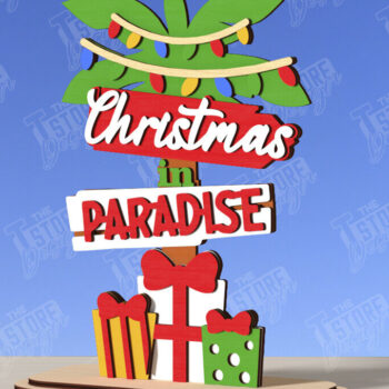 Intra απο ξύλο plywood 3mm-4mm πάχος Christmas in July Stands Δίασταση 15x15 cm INTRAFABR-122713911 - Image 5