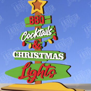 Intra απο ξύλο plywood 3mm-4mm πάχος Christmas in July Stands Δίασταση 15x15 cm INTRAFABR-122713911 - Image 6