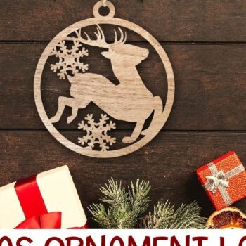 Intra απο ξύλο plywood 3mm-4mm πάχος Χριστουγεννιάτικο κοπής με λέιζερ. Χριστούγεννα. Δίασταση 5x5 cm INTRAFABR-38131955 - Image 1