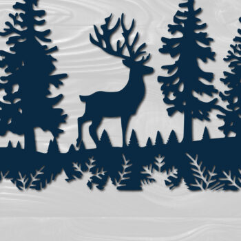 Intra απο ξύλο plywood 3mm-4mm πάχος Χριστουγεννιάτικο Δίασταση 4x4 cm INTRAFABR-102763649 - Image 1