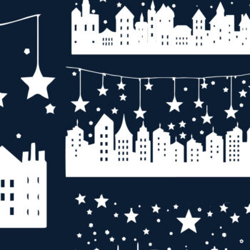 Intra απο ξύλο plywood 3mm-4mm πάχος Christmas Lighting Village Δίασταση 4x4 cm INTRAFABR-82836307 - Image 3