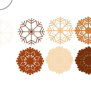 Intra απο ξύλο plywood 3mm-4mm πάχος CHRISTMAS MANDALA Πολυστρωματική Δίασταση 30x30 cm INTRAFABR-81446552 - Image 9