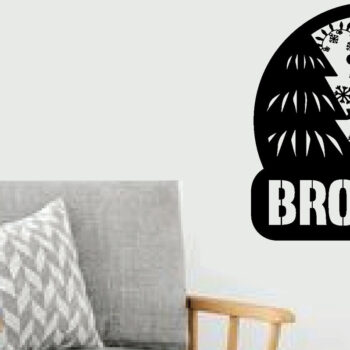 Intra απο ξύλο plywood 3mm-4mm πάχος Χριστουγεννιάτικη Μεταλλική Διακόσμηση Τοίχων Τέχνης Δίασταση 40x40 cm INTRAFABR-81924286 - Image 3
