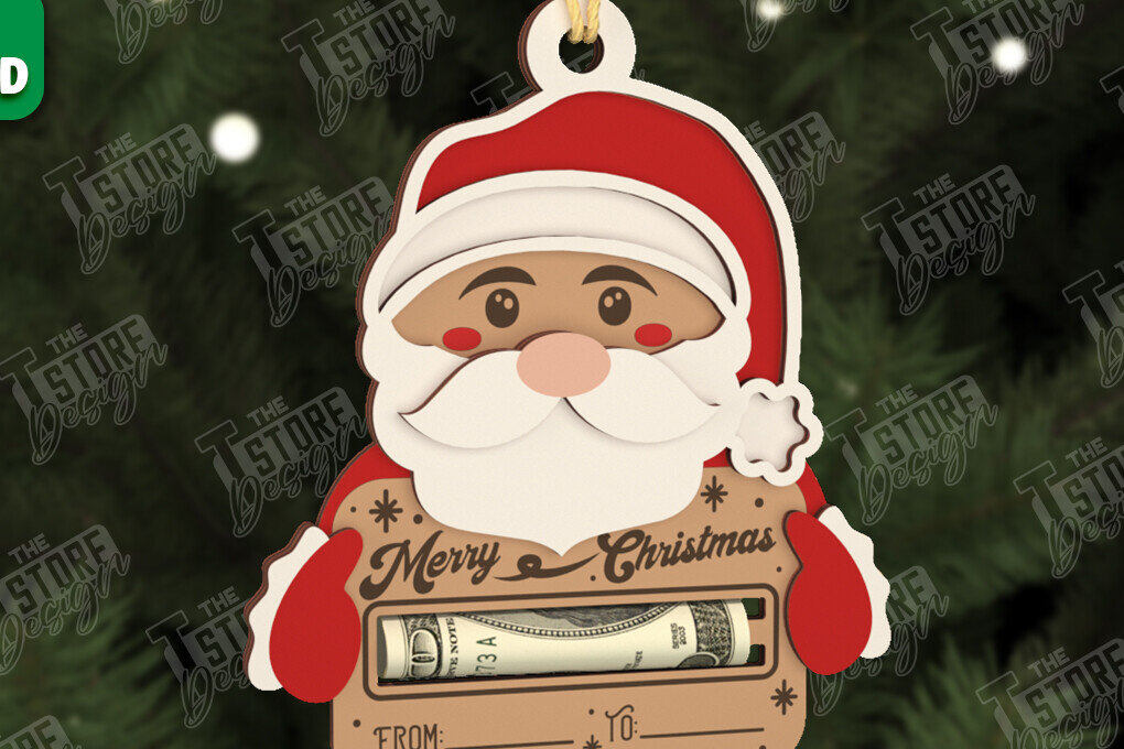 Intra απο ξύλο plywood 3mm-4mm πάχος Κάτοχος Χριστουγέννων | Δώρο διακοπών Δίασταση 15x15 cm INTRAFABR-107114786