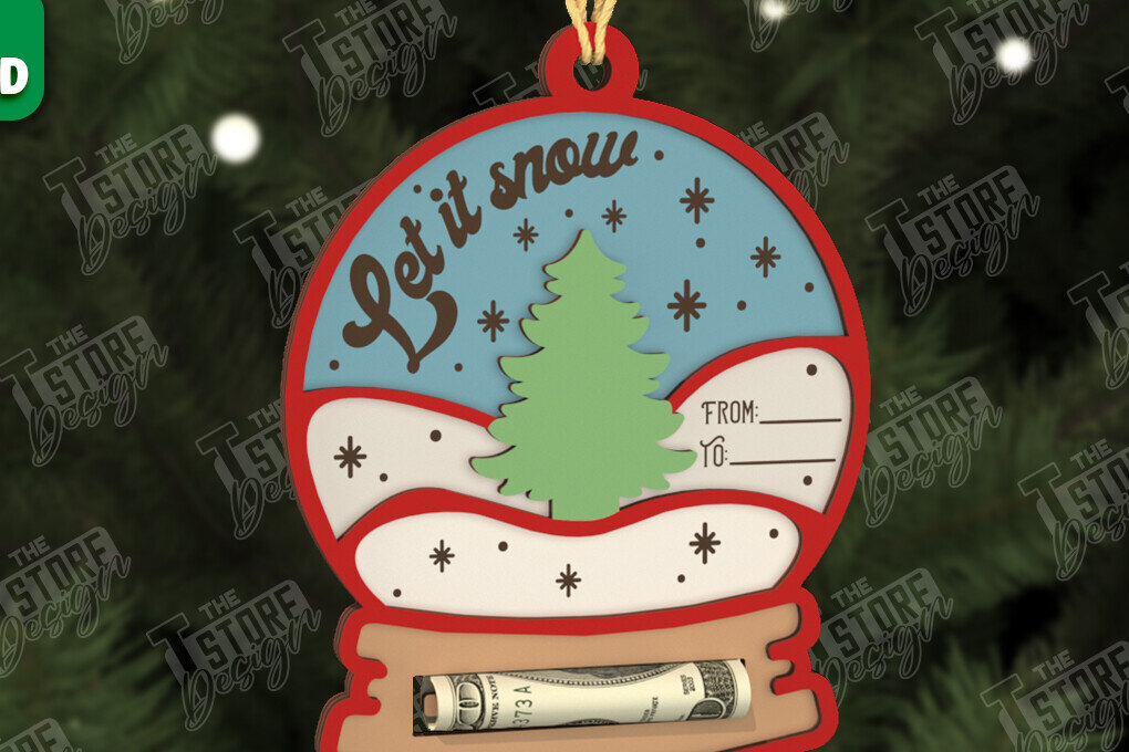 Intra απο ξύλο plywood 3mm-4mm πάχος Κάτοχος Χριστουγέννων | Δώρο διακοπών Δίασταση 15x15 cm INTRAFABR-107105075