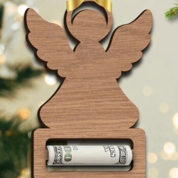 Intra απο ξύλο plywood 3mm-4mm πάχος Holder Χριστουγέννων Δίασταση 15x15 cm INTRAFABR-83641746 - Image 4