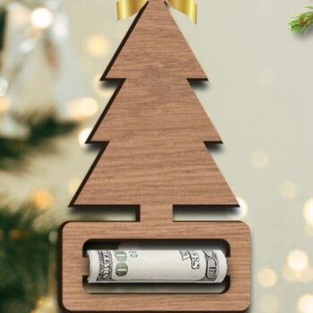 Intra απο ξύλο plywood 3mm-4mm πάχος Holder Χριστουγέννων Δίασταση 15x15 cm INTRAFABR-83641746 - Image 5