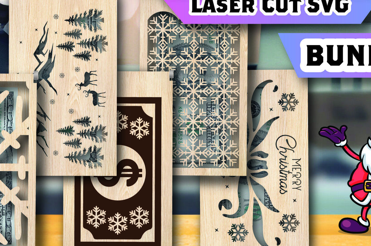 Intra απο ξύλο plywood 3mm-4mm πάχος Holder Χριστουγέννων Δίασταση 15x15 cm INTRAFABR-106329056