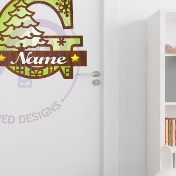 Intra απο ξύλο plywood 3mm-4mm πάχος Χριστουγεννιάτικο μονόγραμμα δέσμης επιστολών Δίασταση 30x20 cm INTRAFABR-79717068 - Image 6