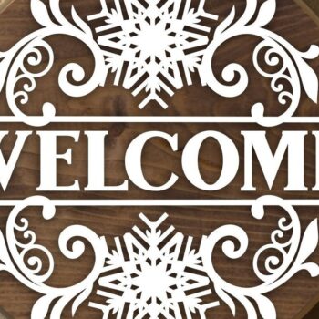 Intra απο ξύλο plywood 3mm-4mm πάχος Χριστουγεννιάτικο Μονόγραμμα Cut Δίασταση 30x30 cm INTRAFABR-32552268 - Image 3