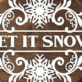 Intra απο ξύλο plywood 3mm-4mm πάχος Χριστουγεννιάτικο Μονόγραμμα Cut Δίασταση 30x30 cm INTRAFABR-32552268 - Image 7