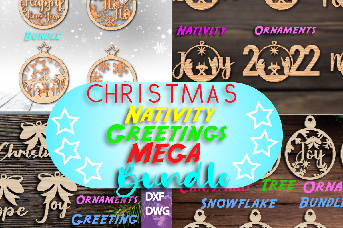 Intra απο ξύλο plywood 3mm-4mm πάχος Mega Χριστουγεννιάτικων Χαιρετισμών Χριστουγέννων Δίασταση 40x40 cm INTRAFABR-49221848