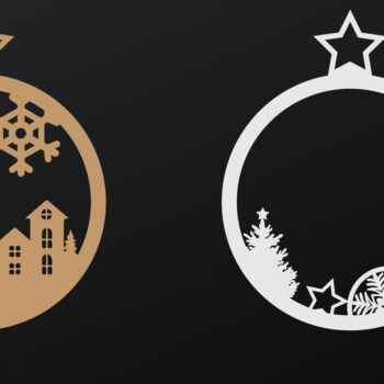 Intra απο ξύλο plywood 3mm-4mm πάχος Χριστουγεννιάτικο στολίδι της Γέννησης Δίασταση 8x8 cm INTRAFABR-44809609 - Image 2