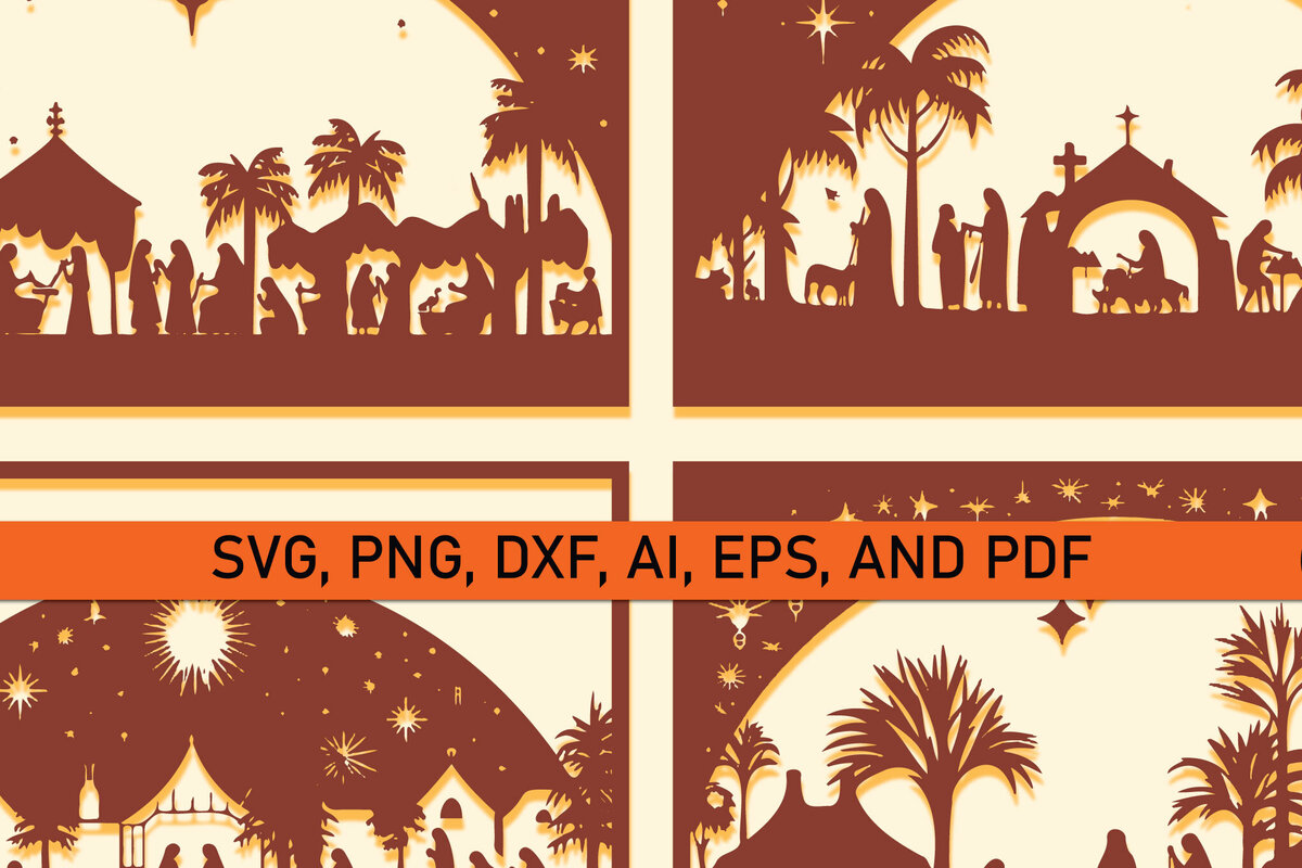 Intra απο ξύλο plywood 3mm-4mm πάχος Scene Χριστουγέννων Δίασταση 15x15 cm INTRAFABR-81429136