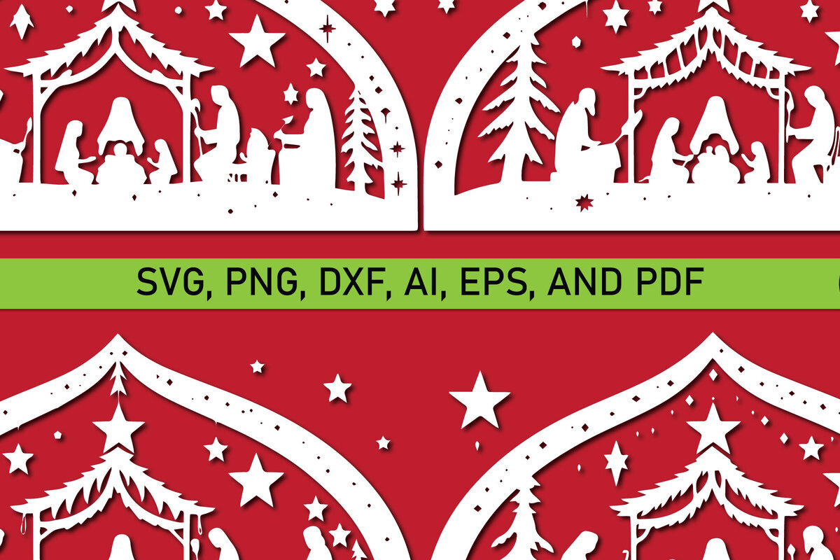 Intra απο ξύλο plywood 3mm-4mm πάχος Scene Χριστουγέννων Δίασταση 4x4 cm INTRAFABR-85526957