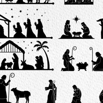 Intra απο ξύλο plywood 3mm-4mm πάχος Scene Χριστουγέννων Δίασταση 15x15 cm INTRAFABR-48148422 - Image 1