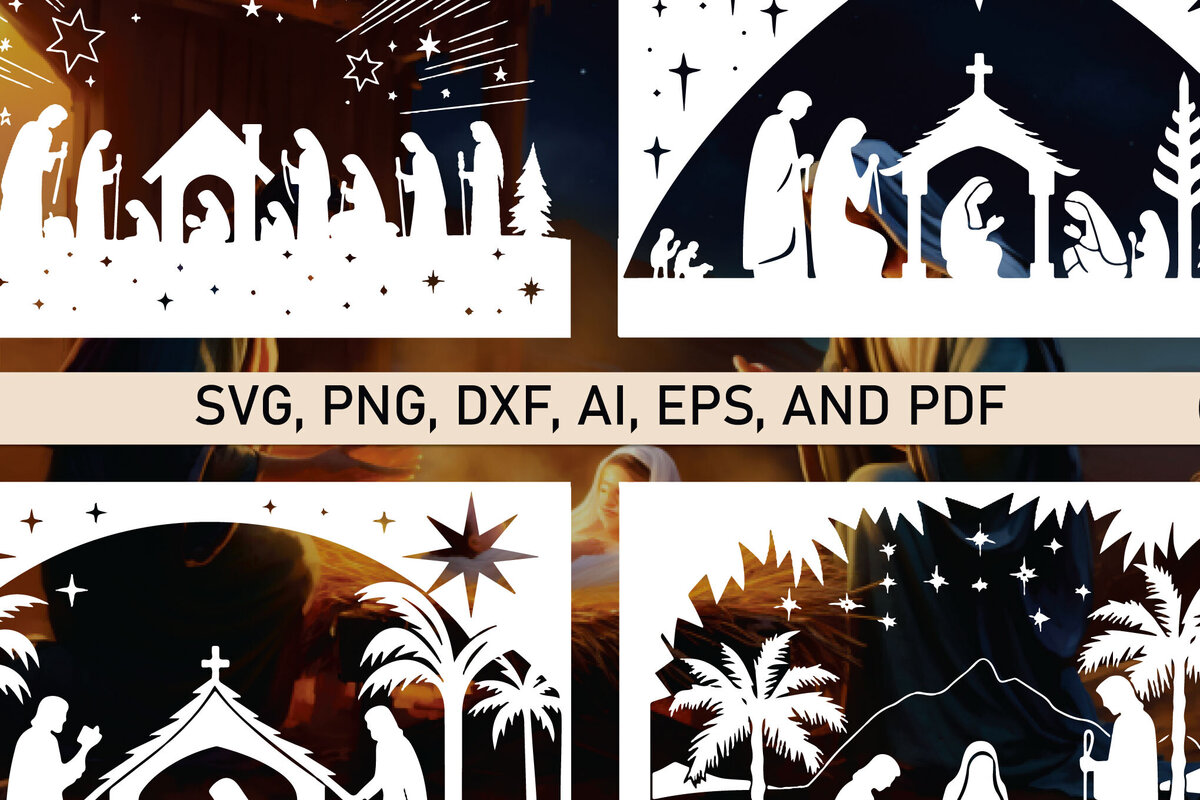 Intra απο ξύλο plywood 3mm-4mm πάχος Scene Χριστουγέννων Δίασταση 15x15 cm INTRAFABR-81388592