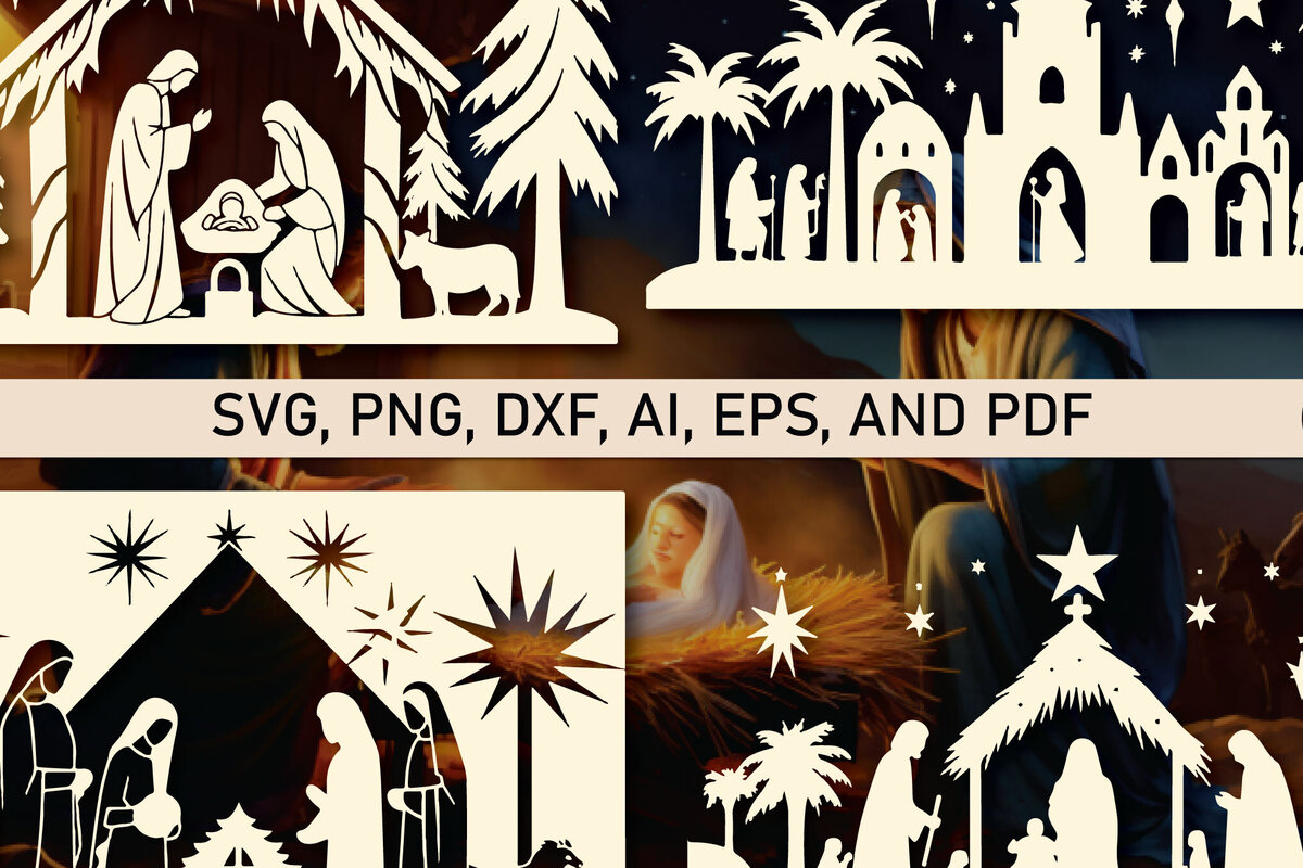 Intra απο ξύλο plywood 3mm-4mm πάχος Scene Χριστουγέννων Δίασταση 15x15 cm INTRAFABR-81388885