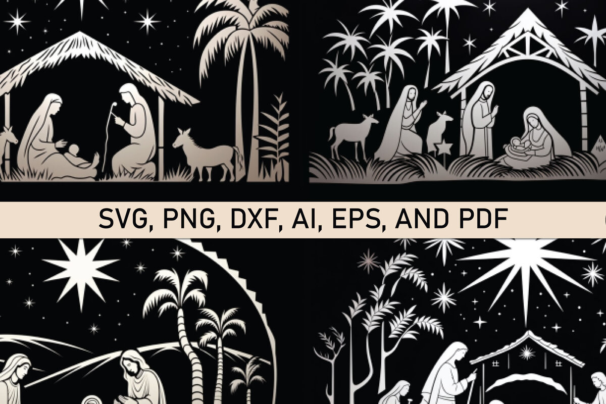 Intra απο ξύλο plywood 3mm-4mm πάχος Scene Χριστουγέννων Δίασταση 15x15 cm INTRAFABR-81389802