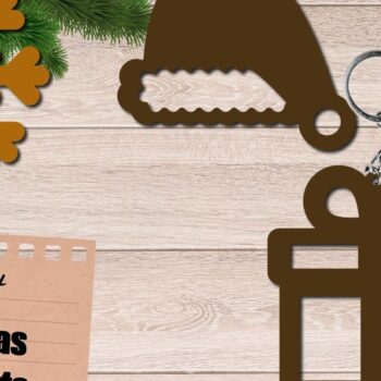 Intra απο ξύλο plywood 3mm-4mm πάχος Χριστουγεννιάτικο στολίδι 3D Layered, Δίασταση 8x8 cm INTRAFABR-82359999 - Image 1