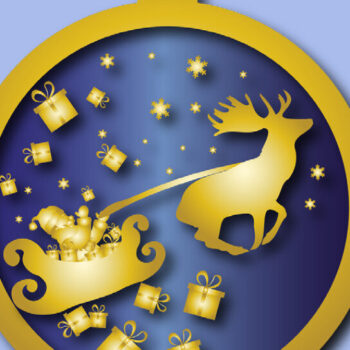 Intra απο ξύλο plywood 3mm-4mm πάχος Χριστουγεννιάτικο στολίδι Δίασταση 8x8 cm INTRAFABR-19884131 - Image 1